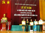 Lãnh đạo MIC nhận danh hiệu “Người tốt việc tốt”